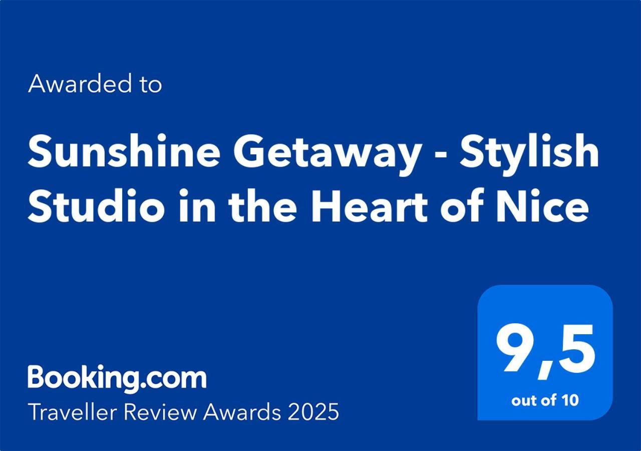 Sunshine Getaway - Stylish Studio In The Heart Of Nice Exterior foto